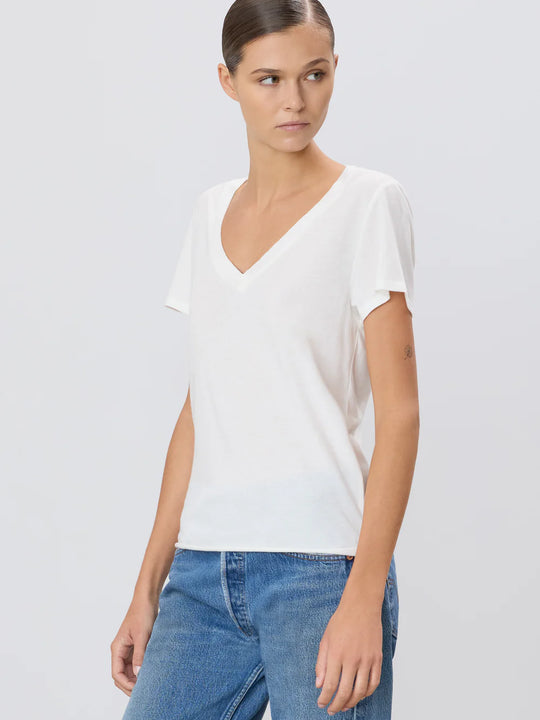 Eterne V-Neck T-Shirt Ivory