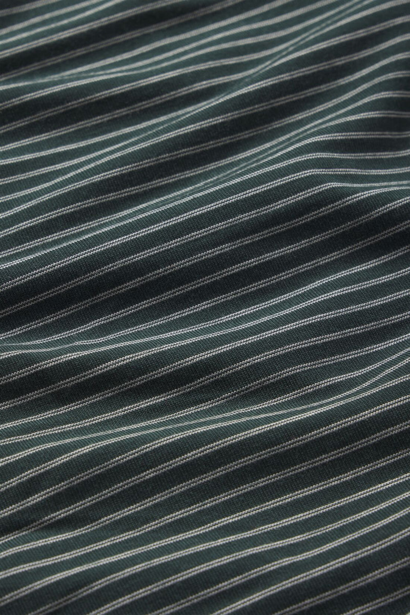 Eberjey Gisele Printed Rlx Sht Pj Duo Stripe Pine/Ivory