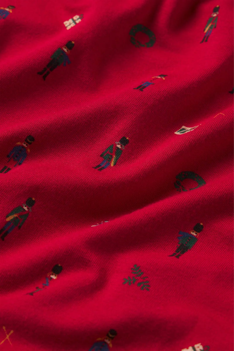 Eberjey Gisele Printed Shortie Pj Nutcracker Holly