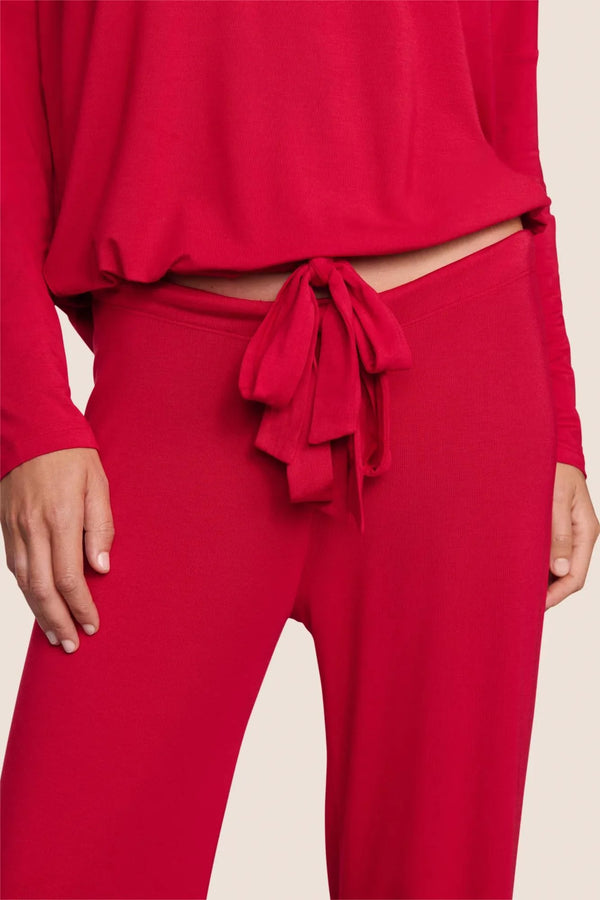 Eberjey Gisele Slouchy Set Holly Red/Holly Red