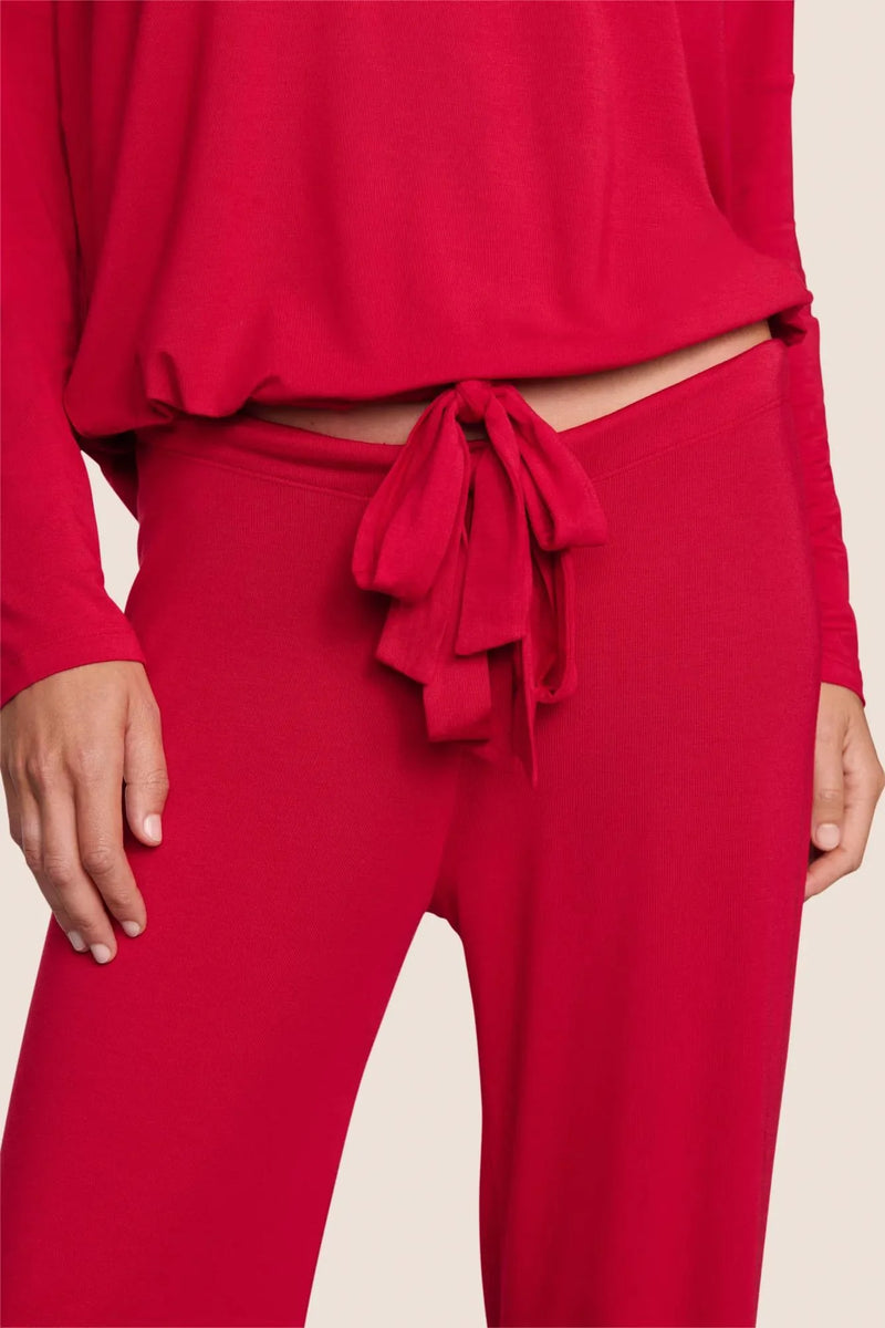 Eberjey Gisele Slouchy Set Holly Red/Holly Red