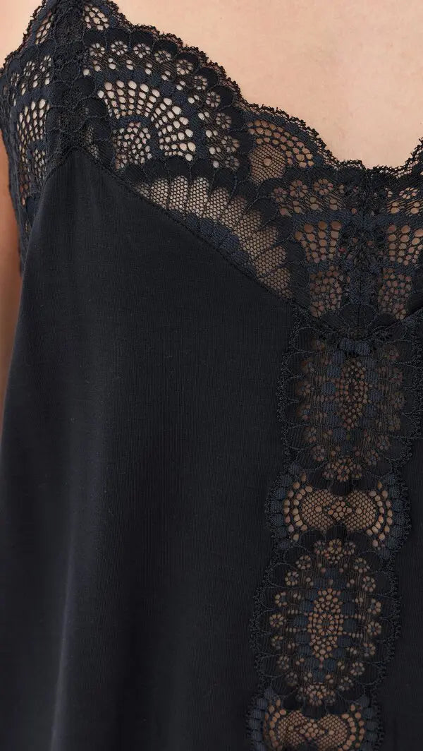 Eberjey Mariana Romper Black