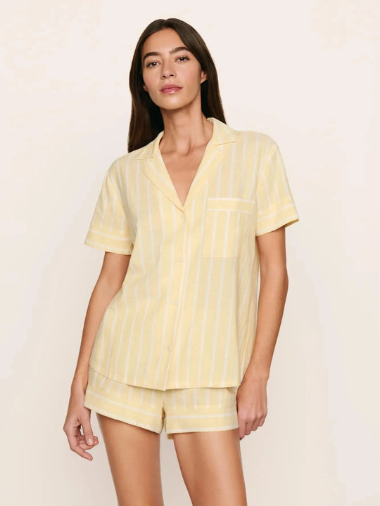 Eberjey Nautico Shortie Pj Classic Stripe