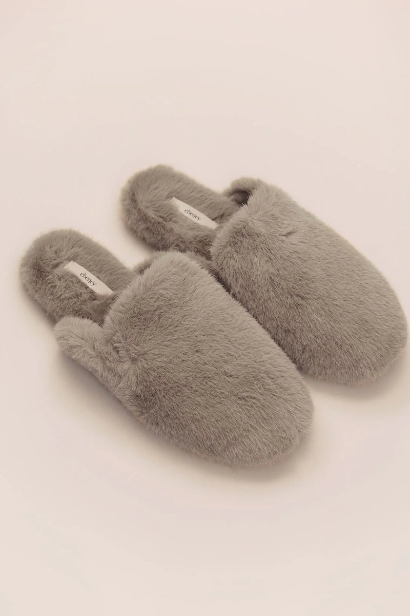 Eberjey Plush Slipper Toffee