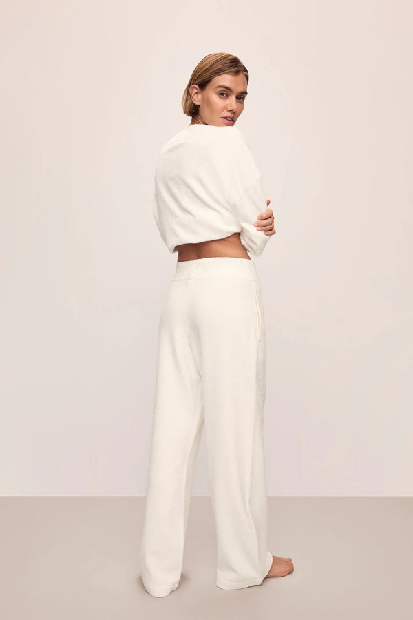 Eberjey Recy Boucle Pant Ivory