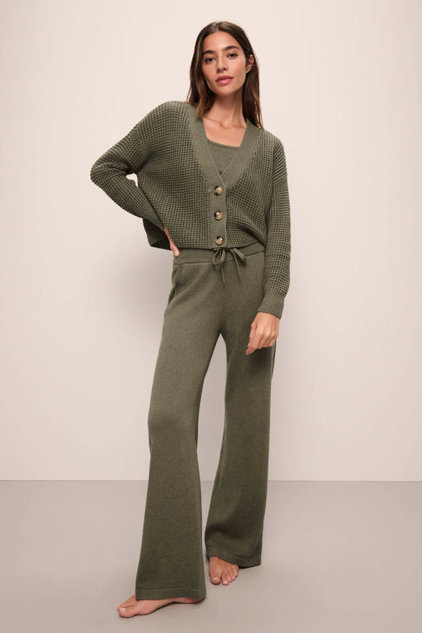 Eberjey Recycled Sweater Pant Moss