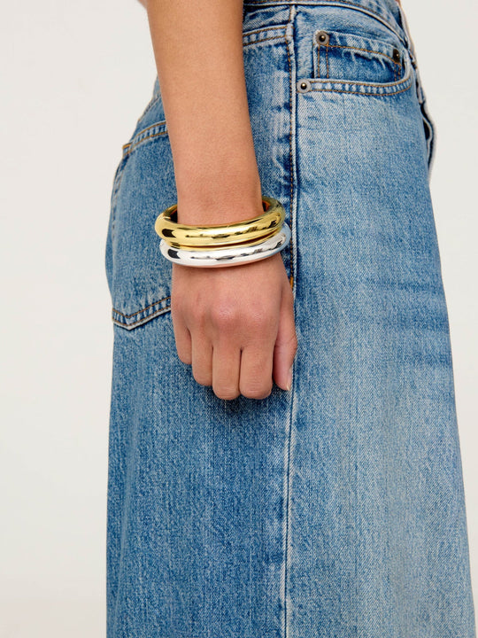 Eliou Boble bangle Gold Plated