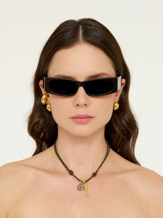 Eliou Corvo Necklace Green