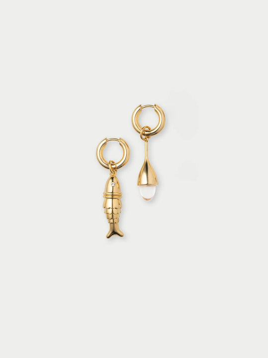 Eliou Costa Earrings Gold