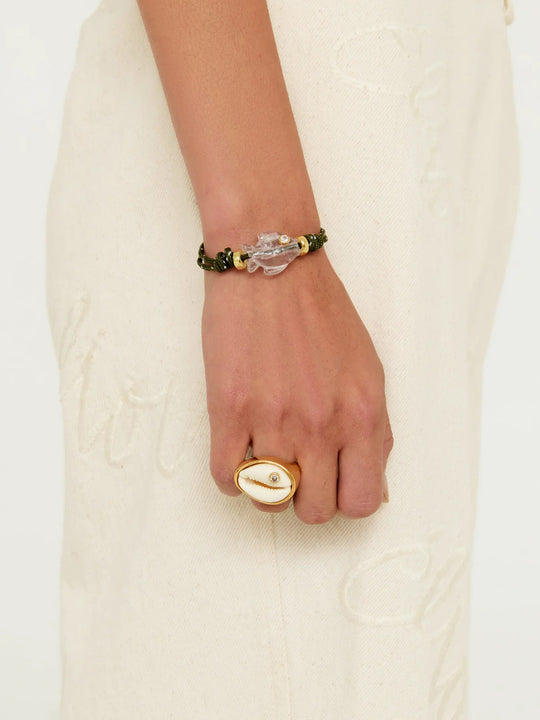 Eliou Mazu Bracelet Green