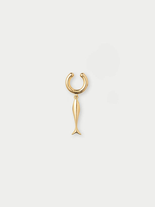 Eliou Sardine Ear Cuff Gold