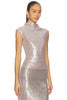 Elodie Sabrina Sequin Top Mink