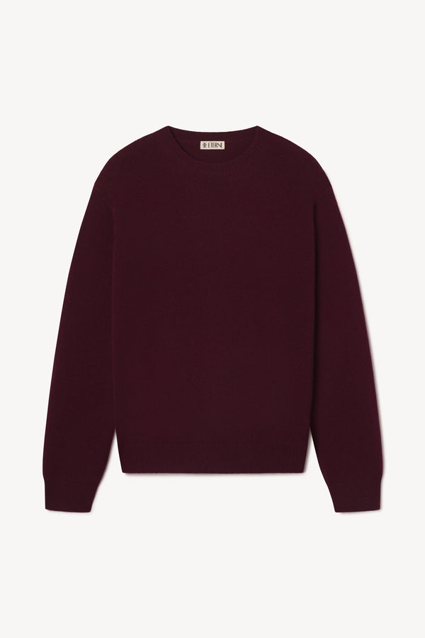 Eterne James Sweater Oxblood