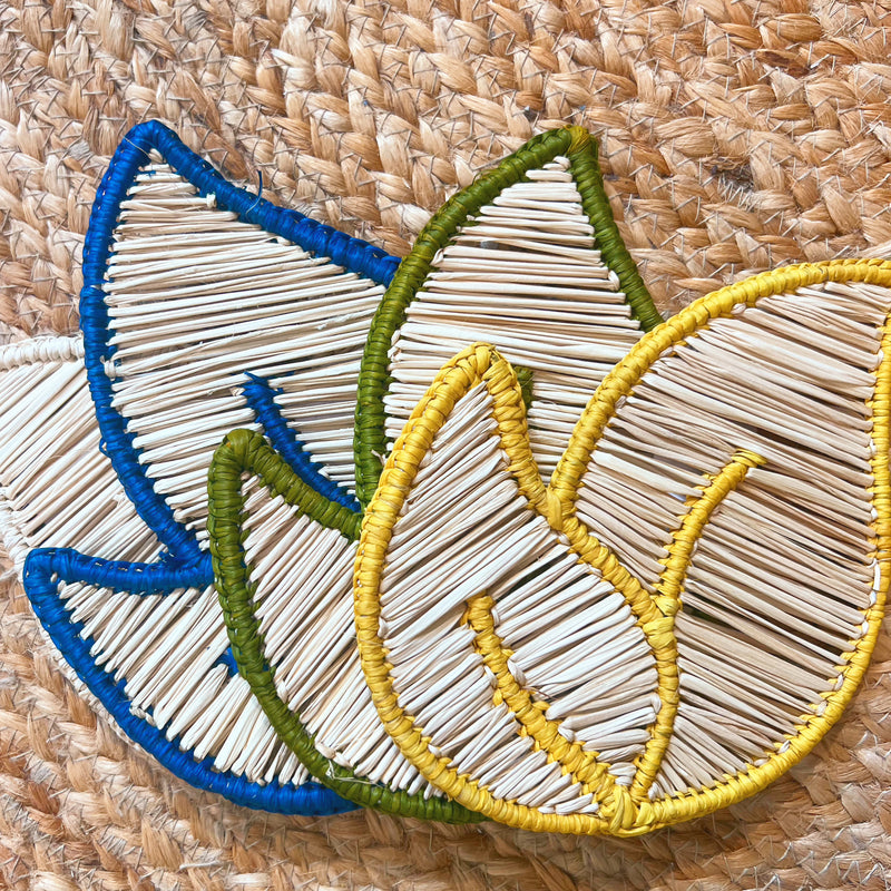 MYTO Design Ritual Leaf Coasters Natural