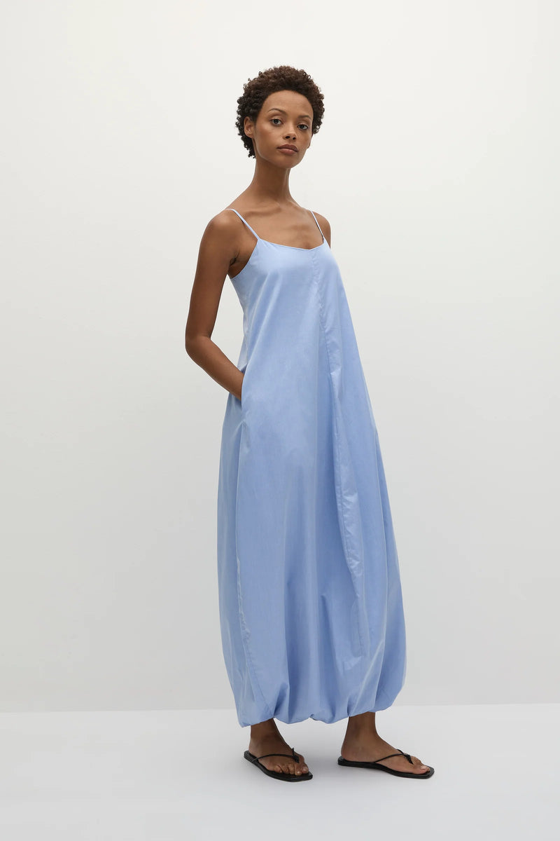 Faithfull the Brand Aniela Maxi Dress Soft Blue