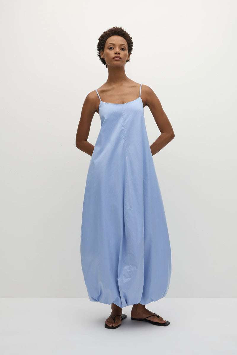 Faithfull the Brand Aniela Maxi Dress Soft Blue