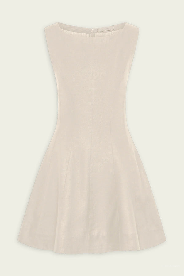 Faithfull the Brand Cerise Mini Dress Natural
