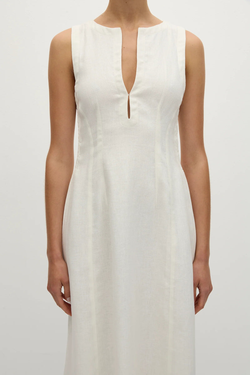 Faithfull the Brand Melia Maxi Dress White
