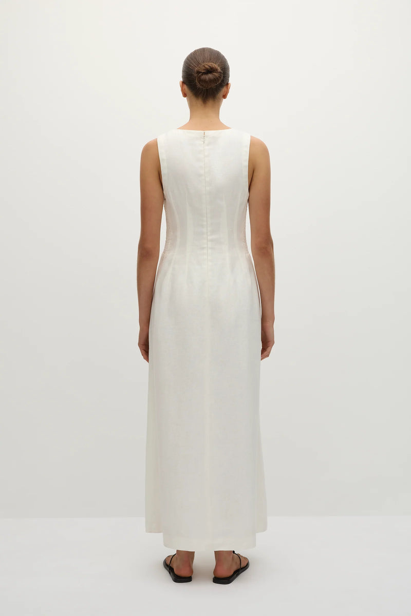 Faithfull the Brand Melia Maxi Dress White