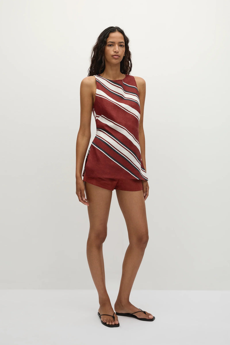 Faithfull the Brand Miel Shorts Hydra Stripe