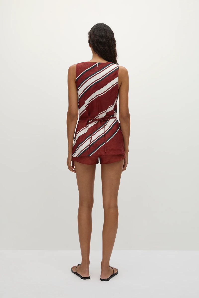 Faithfull the Brand Miel Shorts Hydra Stripe