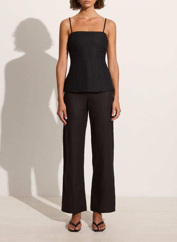 Faithfull the brand Vincente Pant - Black