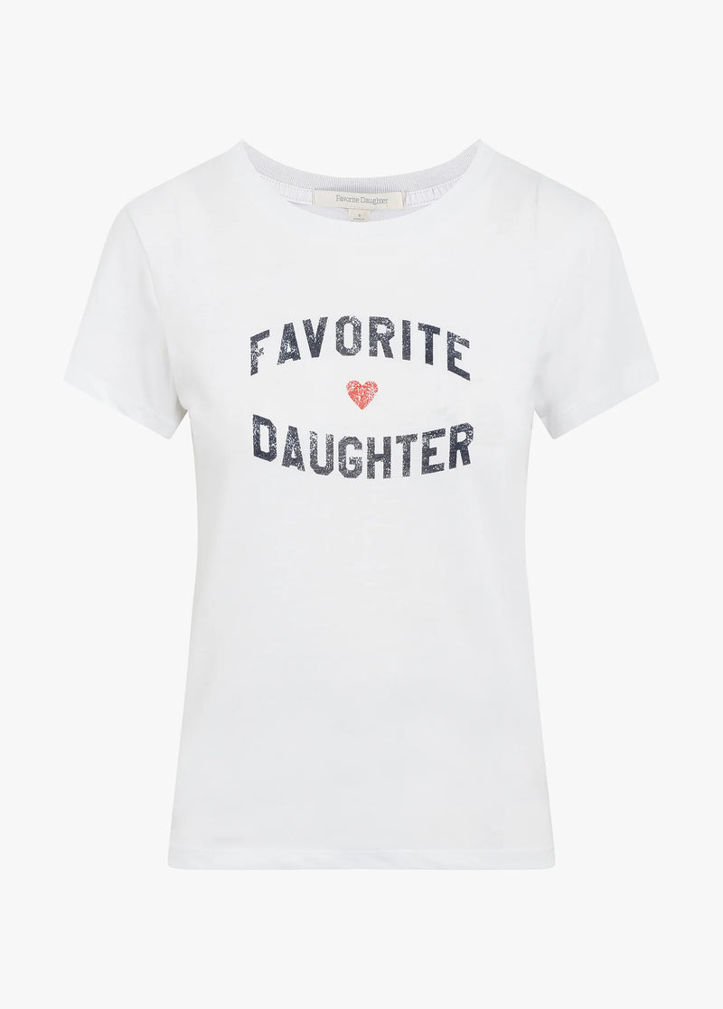 Favorite Daughter Favorite Daughter Tee White