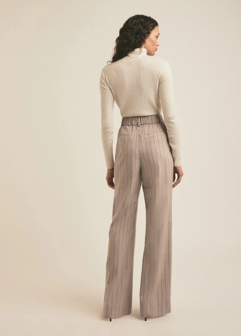 Favorite Daughter The Dream Favorite Pant Natural Pinstripe