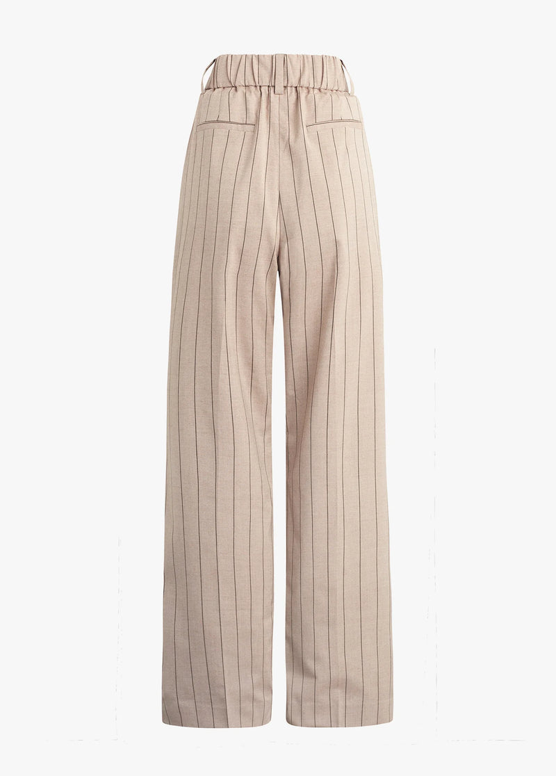 Favorite Daughter The Dream Favorite Pant Natural Pinstripe