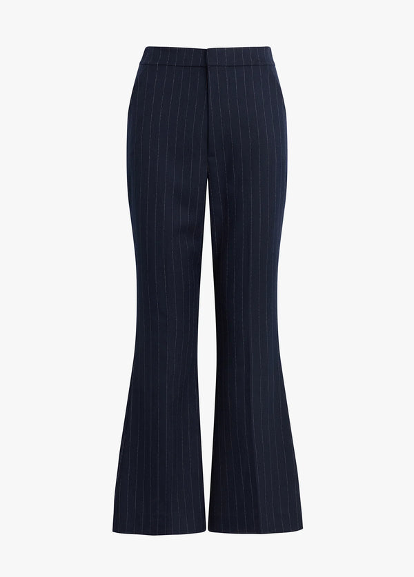 Favorite Daughter The Phoebe Pant Navy Pinstripe