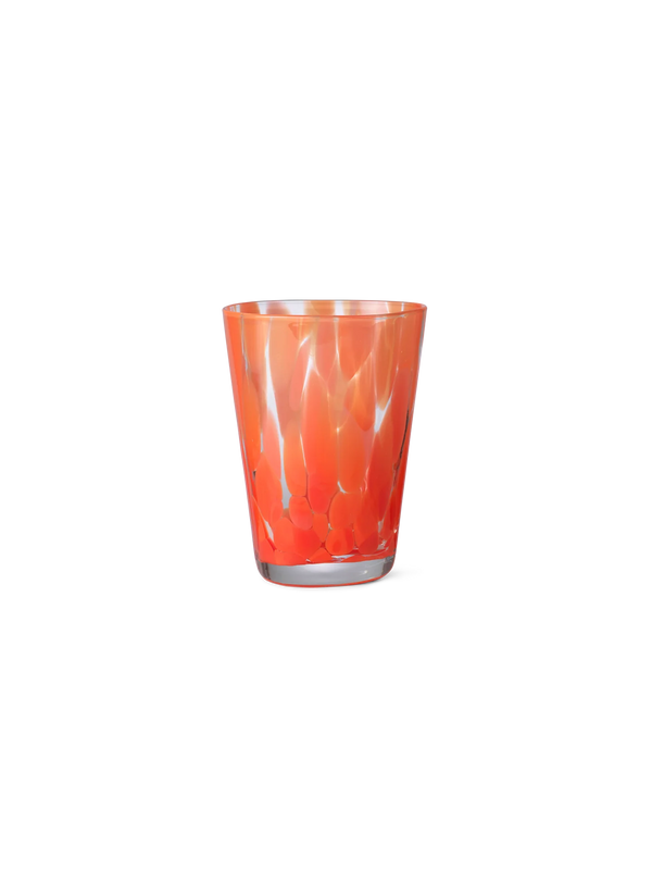 Ferm Casca Glass - Poppy red