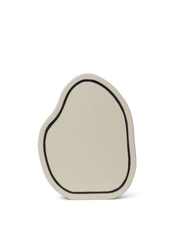 Ferm Paste Vase - Rounded - Off-white