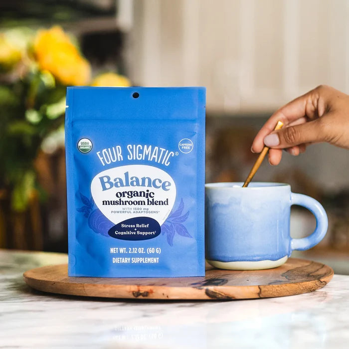 Four Sigmatic  BALANCE Organic Mushroom Blend Mix with 8Genius Adaptogens