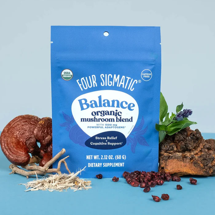 Four Sigmatic  BALANCE Organic Mushroom Blend Mix with 8Genius Adaptogens