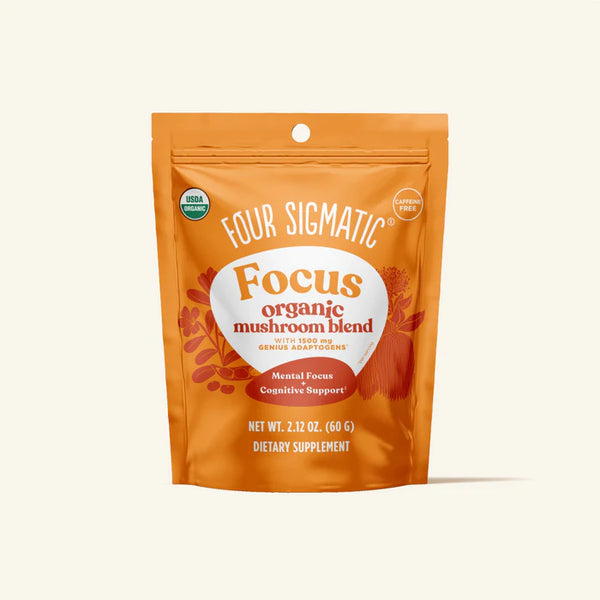 Four Sigmatic  FOCUS Organic Mushroom Blend Mix with 5 GeniusAdaptogens