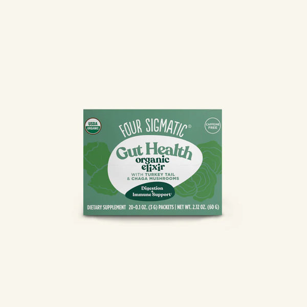 Four Sigmatic  GUT HEALTH Organic Elixir Mix with Chaga Mushrooms