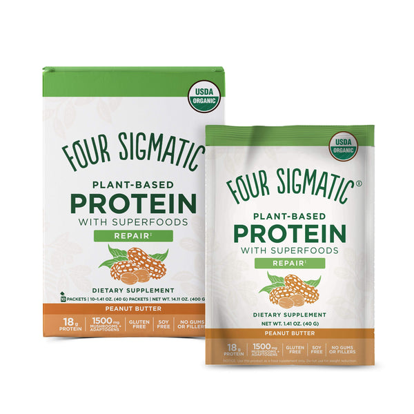 Four Sigmatic Plant-Based Protein Peanut Butter Packet