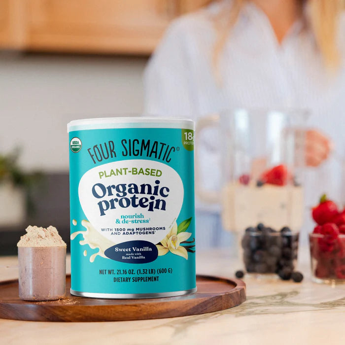 Four Sigmatic Plant-Based Protein Sweet Vanilla Can