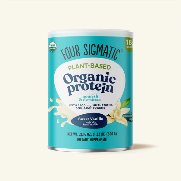 Four Sigmatic Plant-Based Protein Sweet Vanilla Can