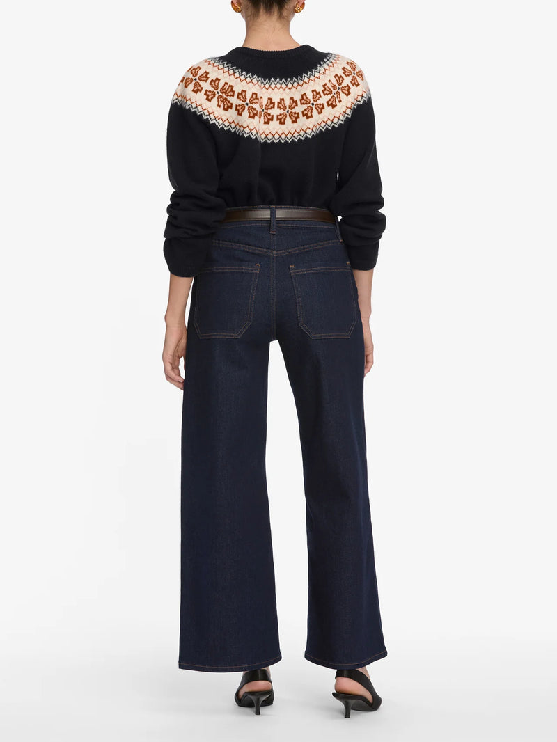 Frame Le Pixie Slim Palazzo Mdrn Pkt Rinse