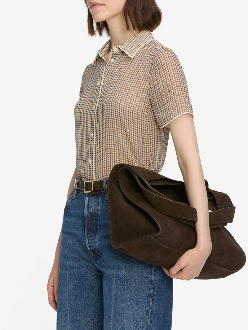 Frame The Houndstooth Top Houndstooth Multi