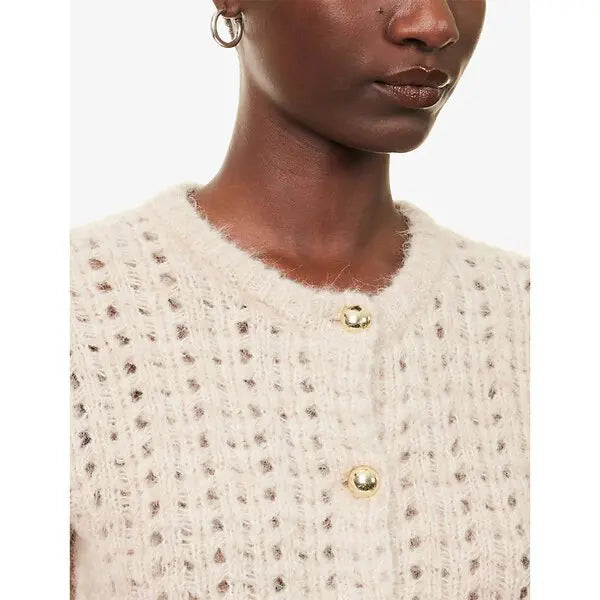 Frame The Plush Cardi Mauve