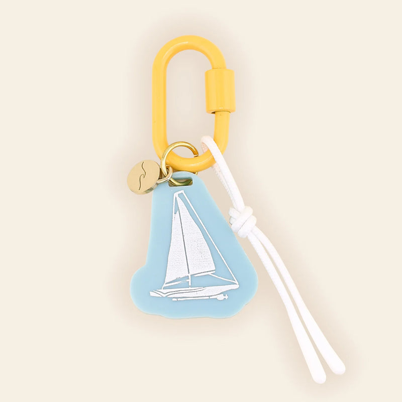 Freshwater Curated Goods Sailboat Bag Charm