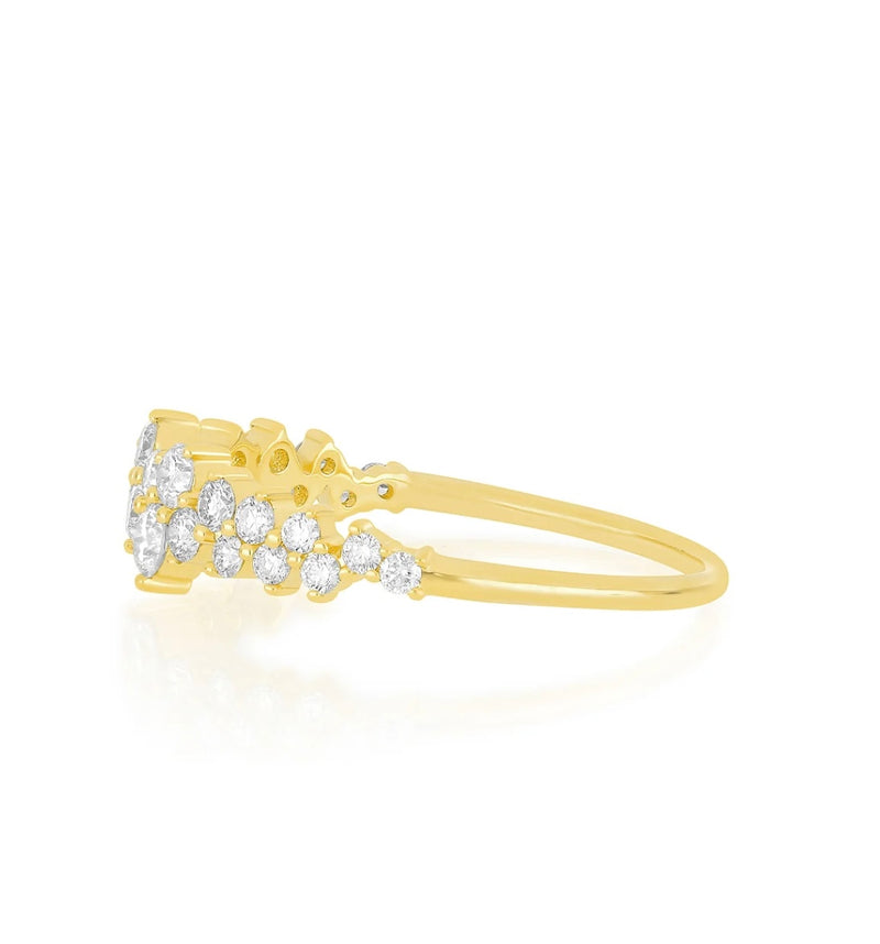 EF Collection Diamond Cluster Ring