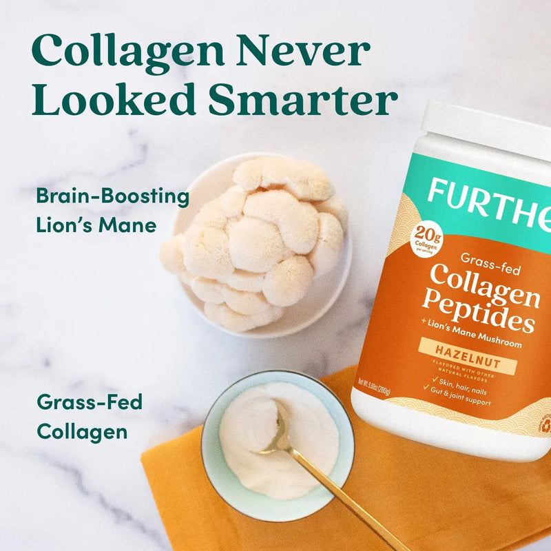 Further Food Hazelnut Bovine Collagen - 14 Serve