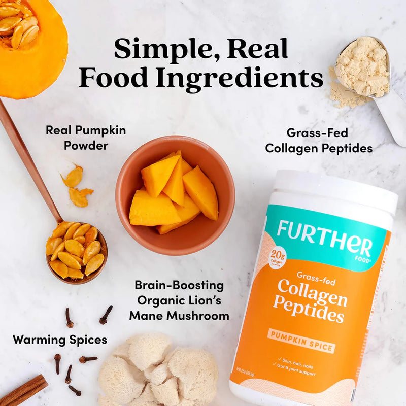 Further Food Pumpkin Bovine Collagen - 14 Serve