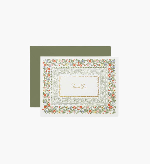Rifle Paper Co. Rosette Thank You Card