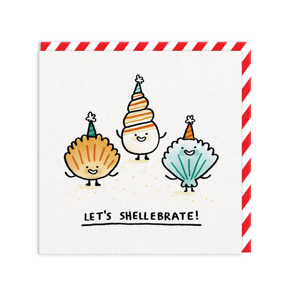 Ohh Deer Lets Shellebrate Greeting Card