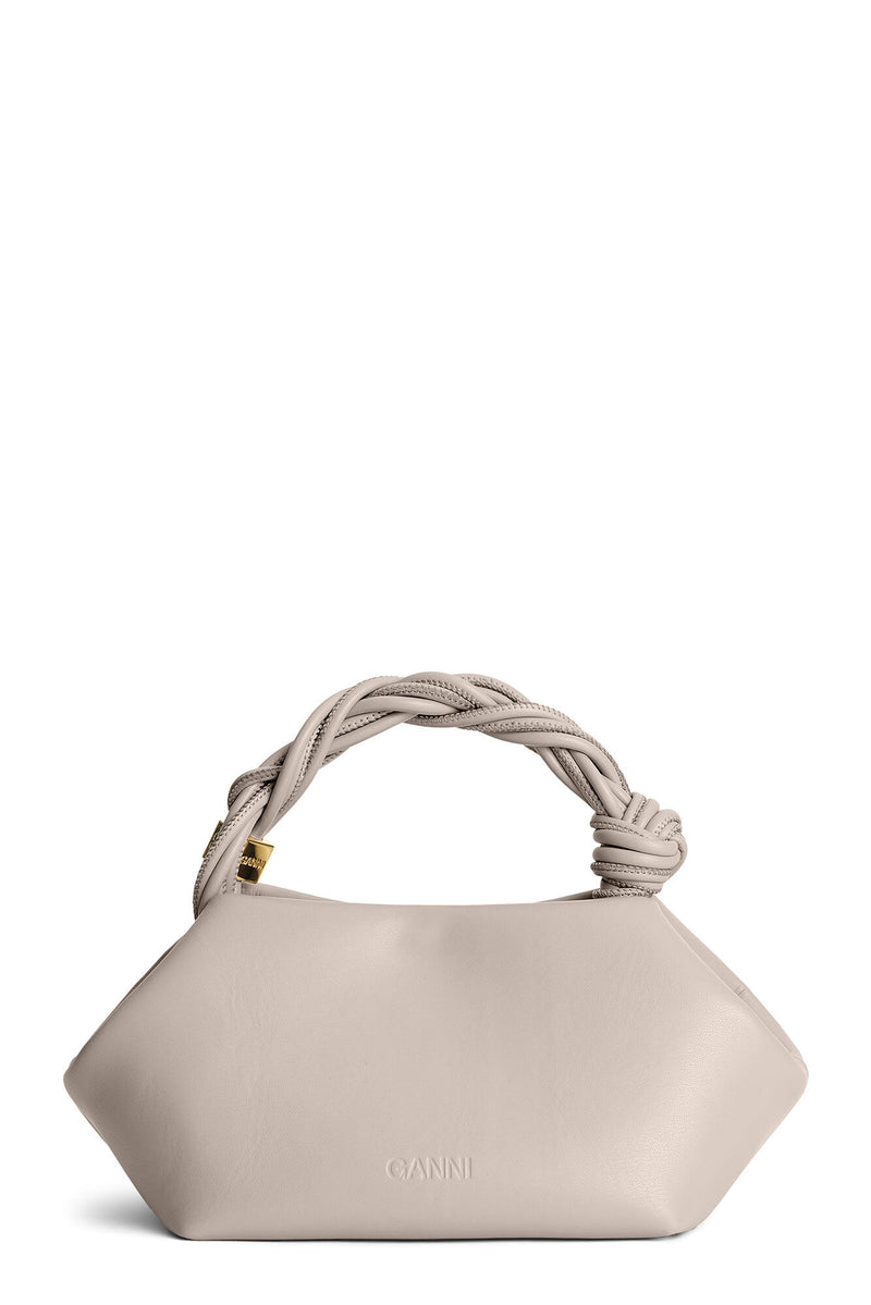 Ganni Bou Bag Small Oyster Gray