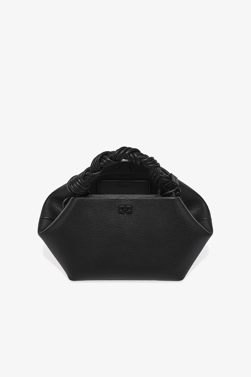 Ganni Ganni Bou Bag Small Grained Black